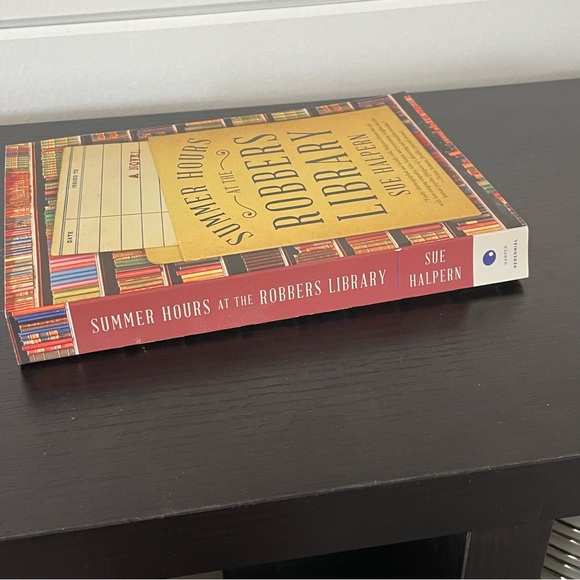 JUST IN Summer Hours at the Robbers Library Sue Halpern Paperback Fiction Book - Picture 5 of 8